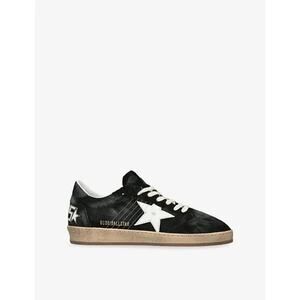 Golden Goose  ball star suede trainers